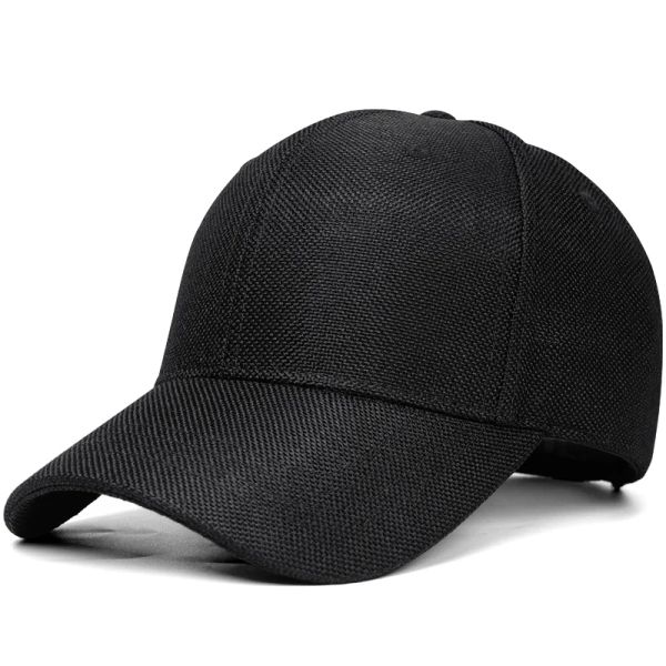 Gran tamaño, gorras de béisbol de béisbol al aire libre para el sol cool para hombres deportes casual con gorras snapback 55-60cm 60-66cm gorro de golf para hombres