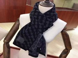 Tamanho grande masculino impresso cachecol bordado lã inverno impressão xadrez foulard cetim longo envoltório cachecóis feminino luxo designer xales 180x31874813