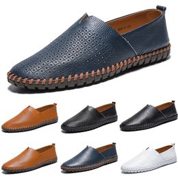 Gratis verzending grote size heren Casual schoenen lage tops ademende schoen voor mannen zwart wit bruin schoen minimalistische gai