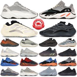 2024 designer 700 shoes 700 v3 sneakers men women Solid Grey Azael Alvah Copper Fade Salt Analog Utility Black Tephra Mauve mens trainers outdoor sports runners