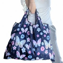 Grande taille épais grand fourre-tout ECO réutilisable épaule portable sacs à main pour femmes pochette pliante sac de magasin pliable 20L 18aL #