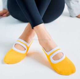 Big Size Dames Yoga Oefening Sokken Siliconen Antislip Pilates Sox Ademend Katoen Fitness Ballet Dans Gym Sport Sok Slippers met Grip voetbeschermer Alkingline