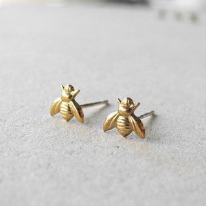 grote stud Vintage Bee Oorbellen Fashion Designer Oorbel Hoge Kwaliteit Vrouwen Studs Voor Lady Luxe Sieraden Party Wedding Stud Engagement