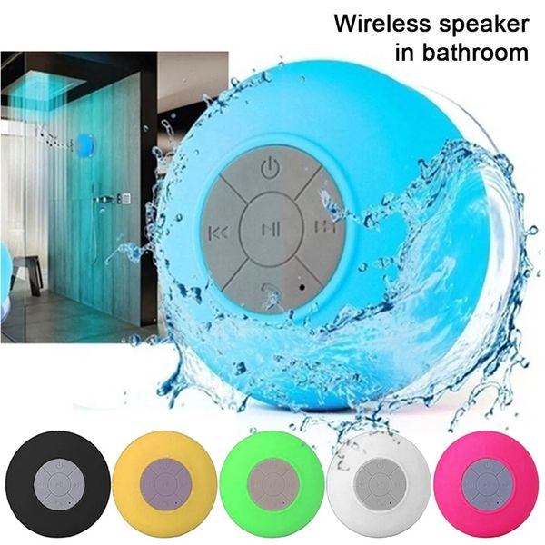 Big Sucker Duchas Baño Impermeable Mini Altavoz Bluetooth Altavoces Manos Libres Inalámbricos Portátiles Reproductores de Música Mp3