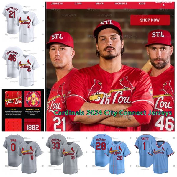 Big Tall Masyn Winn le Lou 2024 City Connect Jersey Nolan Arenado Paul Goldschmidt Brendan Donovan Willson Contreras Yadier Molina Dylan Carlson Nolan Gorman Smith