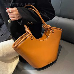 Grands sacs fourre-tout pour femmes 2023 printemps tendance femme solide Vintage épaule côté sac dame sacs à main avec poignée courte