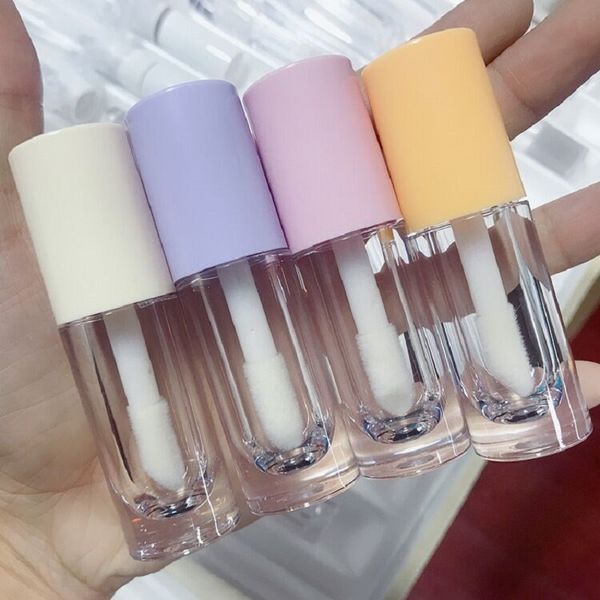 Big Wand Lipgloss tubes Emballage de maquillage Conteneurs vides Liquide Rouge à lèvres Brillant à lèvres DIY Bouteille Personnalisée Étiquette privée 6.5ml