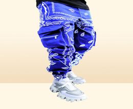 Big yards Pantalons de fret Men039s Imprimez lâches Jogging masculin confortable Pantalons de survêtement empilés hommes Hip Hop Streetwear S5xl2442889