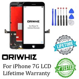 Grootste korting voor iPhone 7 7G LCD-scherm Display Touch Digitizer Complete Assemblage Vervanging met Gift Tool Kit 1 stks Gratis Epacket