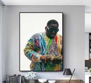 Biggie Smalls Tolevas Art Affiches et imprimés Portiat de Biggie Smalls Tolevas Painting on the Wall Art Picture Modern Picture Home Decor7266165