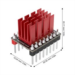 BigTreetech TMC2240 STAPPER MOTOR DRIVER MODULE 3D PRINTER Delen SPI-modus 36V Hoge snelheid versus TMC2209 TMC5160 voor Octopus SKR 2