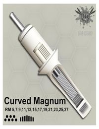Bigwasp Standard Tattoo Needle Cartouches courbées rondes Magnums 579111315171921232527RM CX2008088719581