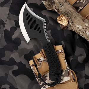 Bijl Camping hueso Machete Camping supervivencia hacha cuchillo rescate hacha Tomahawk herramientas al aire libre caza martillado