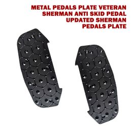 Bike Accessories Metal Pedalen Plaat Veteraan Sherman Anti Skid Pedal Bijgewerkt Sherman Pedalen -plaat