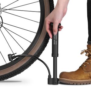 Bike Air Pump Portable MTB Bicycle Mini Pump 80psi Bike Manual Pump Pump Forfator Schrader Valve Posses de sol pour bague de baignade