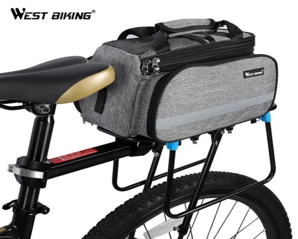 Bolsa de bicicleta Ciclismo de cabañera de almacenamiento Cardero Cesta de montaña Montaña Bicón de silla Bolsas traseras Bolsas de maletero25860821056897