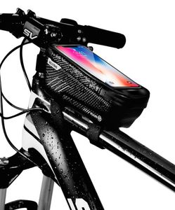 Sac de vélos Téléphone sac avant Cadre de vélo de vélo de vélo étanche