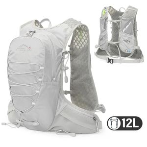 Paniers de vélo OUTDOOR INOXTO 12L sac à dos d'hydratation de cyclisme sac de gilet d'équitation léger pour la course à pied alpinisme 230726