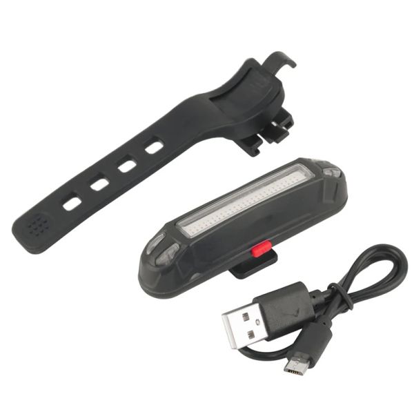 Vélo à vélo LED LED USB RECHARGAGE NIGHT RIDIR LA VIGNE DE TILLE EXTÉRIE