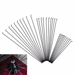 Bike Bicycle Spokes spaken + 12 mm tepels lengte 170 ~ 286 mm staal sprak 10 stcs/pack