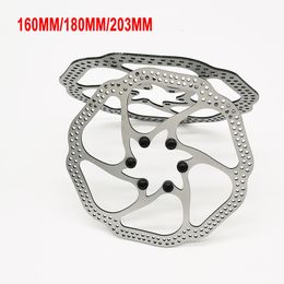 Fiets Remmen Fiets Schijfrem rotor 160mm 180mm 20m G3 HS1 Rvs Remschijven 44mm 6 bouten voor Mtb road Onderdelen 230614