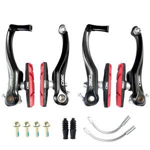 Freins de vélo CNC Vélo V Brake Set Montagne VTT Route Vélo V Chaussures De Frein BMX Câble De Vélo Pliant V Clip Freins 231031