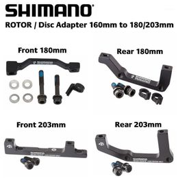 Frenos de bicicleta Adaptador de disco de rotor de freno SM-MA original 180 mm 203 mm R180P / S R203P / S F180P / P F203P / P