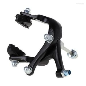 Frenos de bicicleta Universal Bicicleta Delantero Trasero V Pinzas de freno Set Road Mountain MTB Pinza Pinza Clip Accesorios Negros