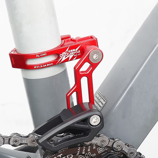 Chaînes de vélo Protecteur de guide de chaîne à disque unique Vélo de montagne Tendeur en alliage d'aluminium Accessoires VTT 230621