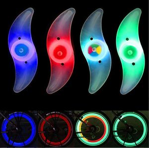 Vélo coloré led luciole voiture roue lumière vélo valve lumière pour moto rayons de roue lumières moto roue pneu lumière