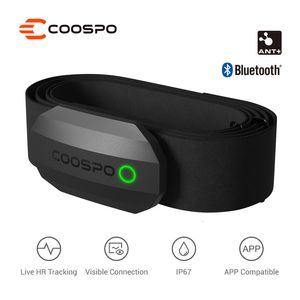 Bike Computers Coospo HRM808S IP67Heart Rate Monitor Strap Bluetooth 40 Ant Heart Sensor voor Wahoo Computer -app Ondersteuning 230815