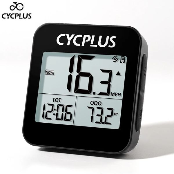 Ordinateurs de vélo CYCPLUS GPS ordinateur de vélo chronomètre sans fil IPX6 étanche compteur kilométrique accessoires de vélo compteur de vitesse 231216
