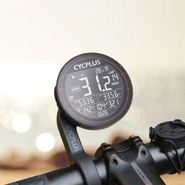 Ordinateurs de vélo CYCPLUS M2 Accessoires de vélo GPS Ordinateur de vélo Sans fil ANT Bluetooth Étanche Compteur de vitesse Vélos Cyclo-ordinateur 230607