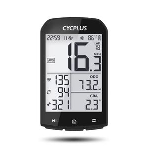 Ordinateurs de vélo GPS ordinateur de vélo sans fil CYCPLUS M1 compteur de vitesse étanche odomètre ANT Bluetooth5.0 accessoires de vélo de vélo 231216