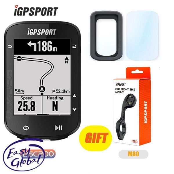 Ordinateurs de vélo IGPSPORT BSC200 Ordinateur de vélo Compteur de vitesse d'équitation en plein air Capteur de vitesse VTT Route Compteur de vitesse intelligent Ant GPS pour Traval 230823