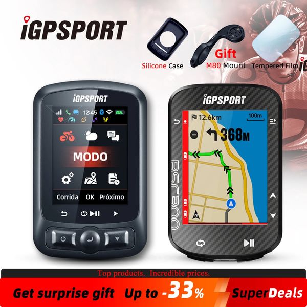 Computadoras para bicicletas iGPSPORT iGS620 iGS520 BSC300 GPS Ciclismo Computadora Navegación Velocímetro Odómetro Accesorios para bicicletas 231129