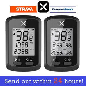 Computadoras de bicicletas Xoss Computer G Plus Wireless GPS Speedometer Waterproof Road MTB Bicicleta Bluetooth Ant With Cadence Cycling 230811