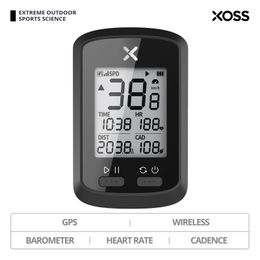 Ordinateurs de vélo XOSS G GPS Ordinateur de vélo Sans fil Compteur de vitesse Vélo de route VTT Étanche Bluetooth ANT Cadence Vitesse Ordinateur de vélo 230716