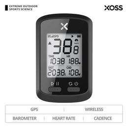 Ordinateurs de vélo XOSS G Plus GPS ordinateur de vélo sans fil étanche compteur de vitesse de vélo ANT ordinateur de vélo vélo de route vtt accessoires de vélo 231129