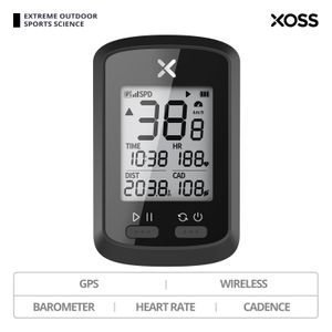 Bike Computers Xoss GG2 GPS Computer Wireless Cycling Speedometer Road MTB Waterdicht Bluetooth Ant Cadans Snelheid Bicycle 230823