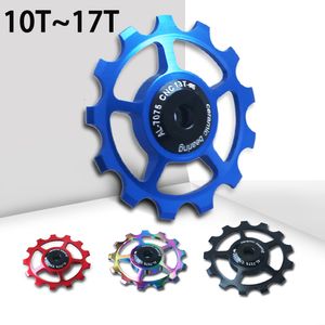 Dérailleurs de vélo Poulie de vélo Rouleau Idler Dérailleur arrière 11T 12T 13T 14T 15T 16T 17T Guide VTT Vélo de route Céramique Roulement Pièces de roue 230826