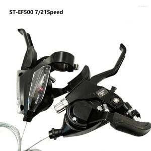 Bike Derilleurs EF500 MTB 21 Speed ​​Speed ​​Switch Bicycle SHIFTER LEVERS BRAKE AVEC CABLE DE MADE Câble de vélo Poignée pour Trekki