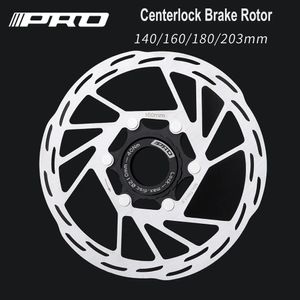 Desviadores de bicicletas IIIPRO Centerlock Rotor MTB Road Disipación de calor Disco de enfriamiento Bloqueo central 140 160 180 203 mm Bloqueo de freno de disco 231005