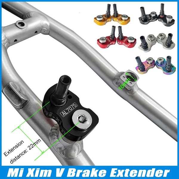 Dérailleurs de vélo Mi Xim Vélo V Extension de frein 14 16 18 20 pouces 406 à 451 V Extension d'étrier de frein Siège plus long Pièces de cadre en aluminium 231010