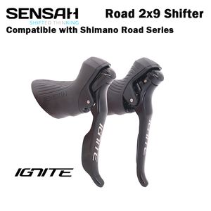 Fiets Derailleurs SENSAH IGNITE Racefiets Shifter 2x8 2x9 Speed Remhendel Fiets R7000 Tiagra Sora sensah empire pro sensah groepset 230606