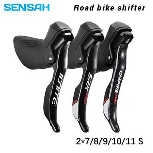 Fiets Derailleurs SENSAH Road Shifter 161820 Snelheid 2x7 2x8 2x9 2x10 Remhendel voor Shimano Tiagra Sora Claris 230808