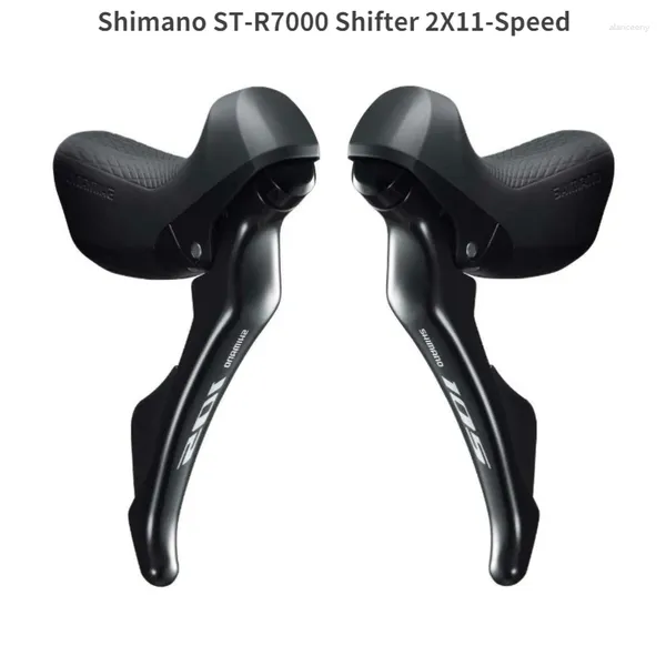 Desviadores de bicicleta Shimano 105 Cambio de control dual STI ST R7000 Juego 2 x 11 velocidades Negro