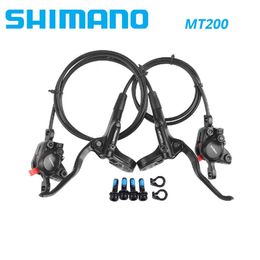 Bike Derailleurs Shimano MT200 MT201 M315 MTB Montaña El conjunto de frenos de disco hidráulico contiene frenos Rotor de palanca RT56 RT54 RT26 RT30 HS1 230816