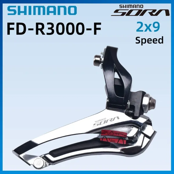 Dérailleurs de vélo SHIMANO SORA FD-R3000 dérailleur avant brasé on2x9 vitesses accessoires de transmission sur route pièces d'origine