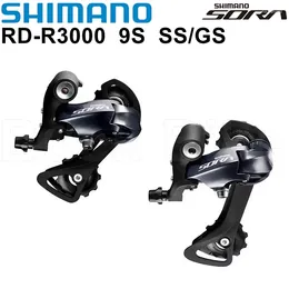 Dérailleurs de vélo Shimano SORA RD-R3000 dérailleur arrière 9 vitesses cage moyenne/courte RD R3000 GS/SS vélo de route 9s 9v